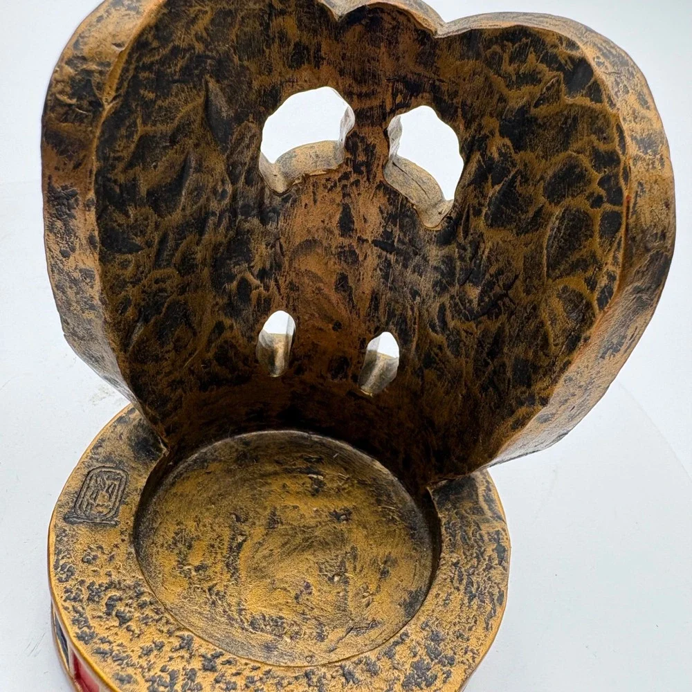 Egyptian Scarab Beetle Tea Light‎ Candle Holder with Wings
